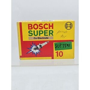 10 LOT -  NOS Genuine OEM Bosch Super W5DC 7591 Spark Plug